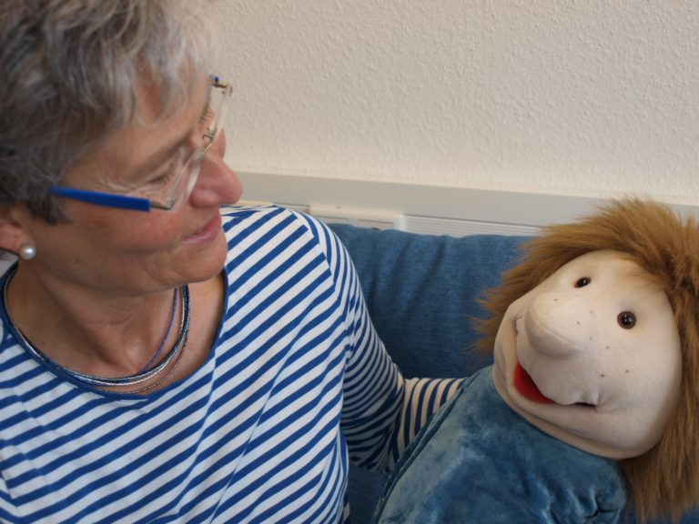 Therapieimpressionnen Handpuppe